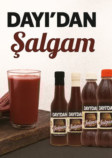 Dayı’dan olarak sunduğumuz her şalgam suyu, hijyenik üretim tesislerimizde özenle hazırlanır. Katkı 