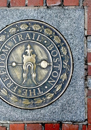 Boston FREEDOM trail sign