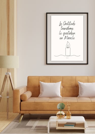 collection de posters Gratitude numériques imprimables