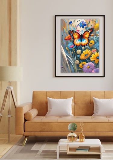 Collection Posters Papillons de Lumière by Danabelle B.