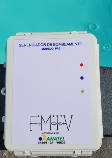 Gerenciador de bombeamentos PA01