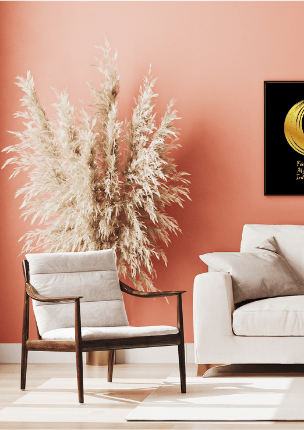 Décoration murale avec des posters de la série Symboles Dorés Danabelle B.Créations