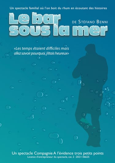 Affiche du bar sous la mer de Stefano Benni