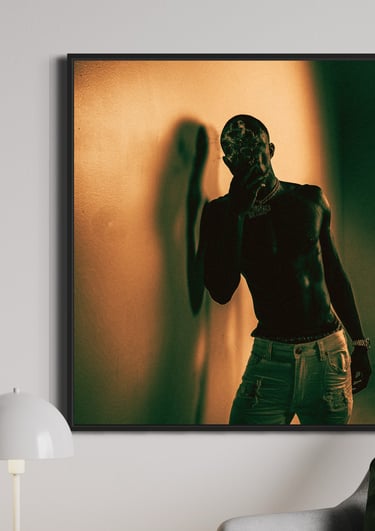 BLACK WALL ART FOR BEDROOM