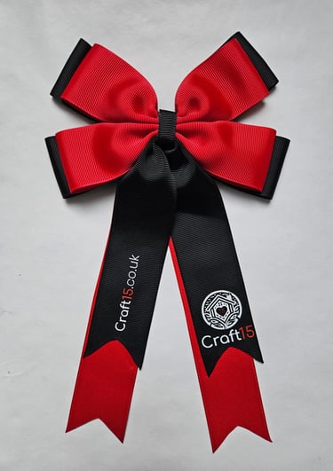 Handmade bows including hair bows, hairbands and pet bows by Craft15
