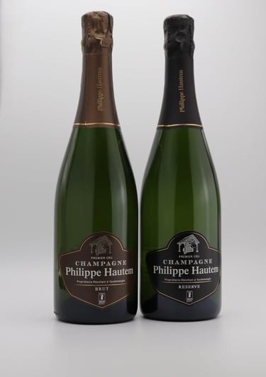 Brut Nature & Brut Réserve du Champagne Philippe Hautem