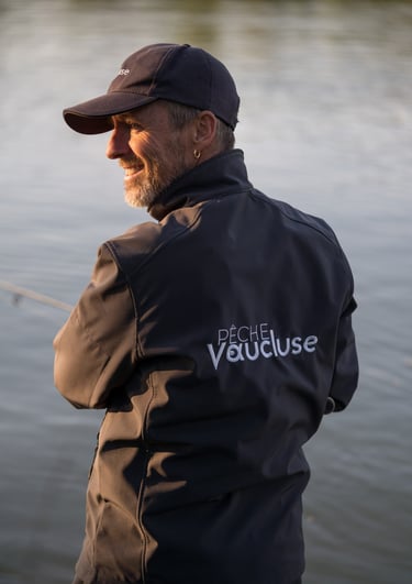 portrait président férération de pêche en Vaucluse