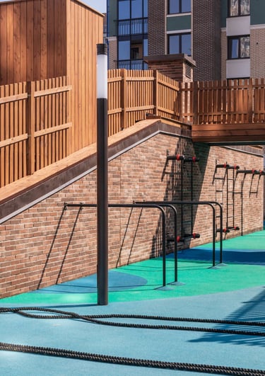 Terrain de street workout en accès libre