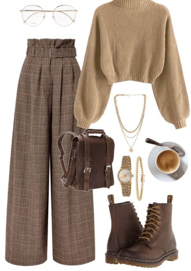 a collage of woman accessories