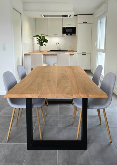 table en chêne massif à manissieux