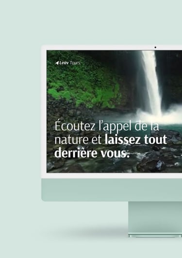 écran ordinateur avec couleur verte