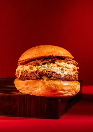 Hamburguesa La Pollera en Rustic la Tebaida Quindío