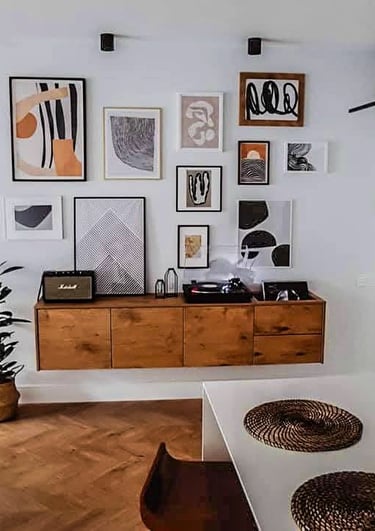 custom cabinet for vinyl records