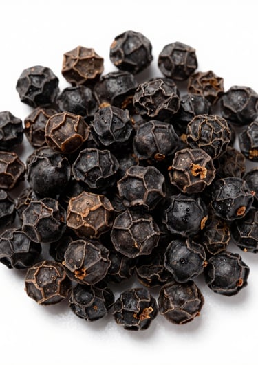 Bright red chili peppers piled together on a natural wooden surface