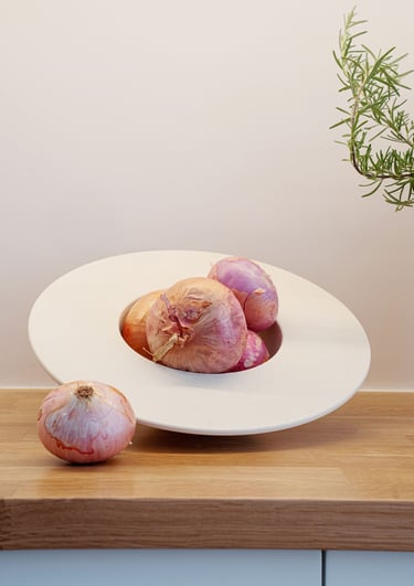 Frutera, bowl, contenedor de diseño, único