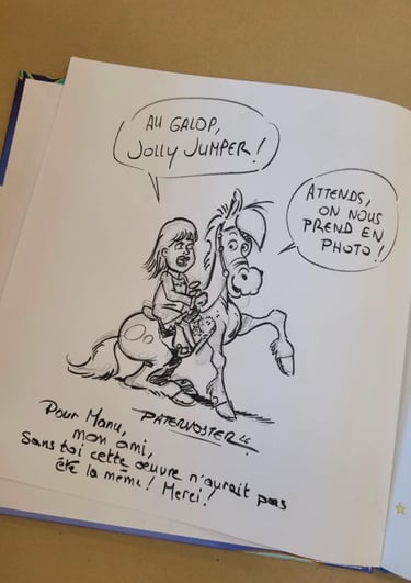 Comic artist David Paternoster Book Signing