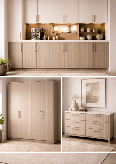 Armários: Armários, guarda-roupas, cômodas, criados para casa. Móveis elegantes e baratos