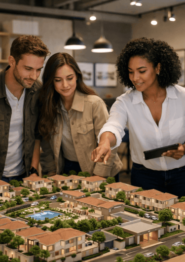 Maquetes físicas: maquetes de prédios, condomínios e casas encantando clientes