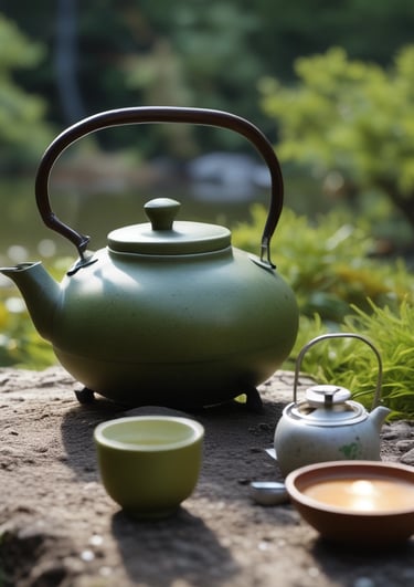 Japoniška ceremoninė aukščiausios rūšies Sencha arbata kurią galima įsigyti DoMu parduotuvėje