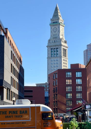 the customs building in Boston 