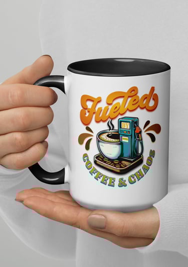 1 Time Lab Fueled by Coffee and Chaos Mug