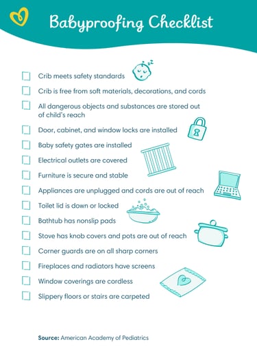 Babyproofing checklist