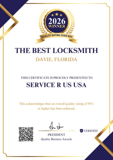 Best Locksmith Award