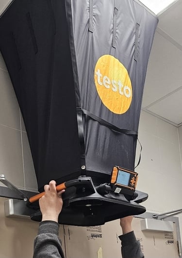 TEST 420 - Captur Hood Flow meter