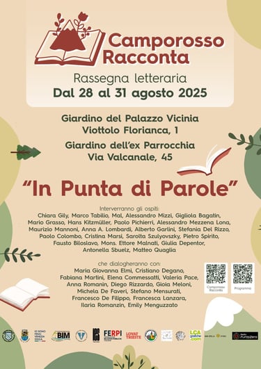 Anteprima programma con ospiti dell'edizione di Agosto 2025