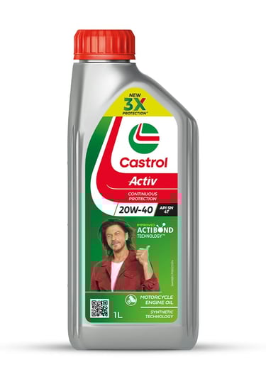 Castrol 20w40 bike engine oil 