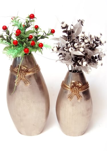 aluminium flower vase