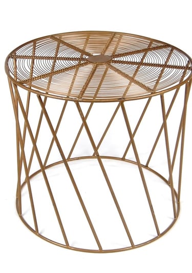 iron wire table