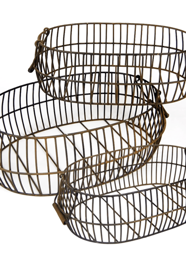 iron wire baskets manufacturer