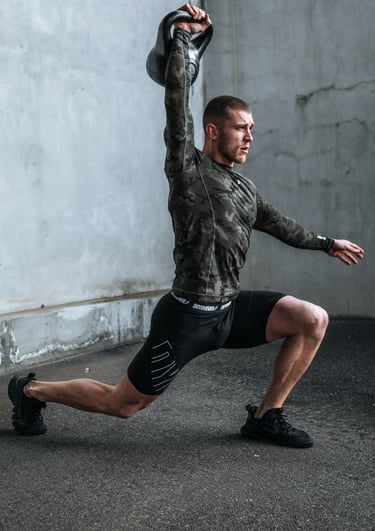 Kettlebell training