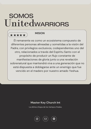 Our Mision | United Warriors Ministries