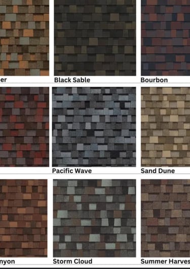 color selection for roofing