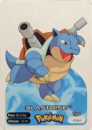 9 Blastoise lamincards spécial édition