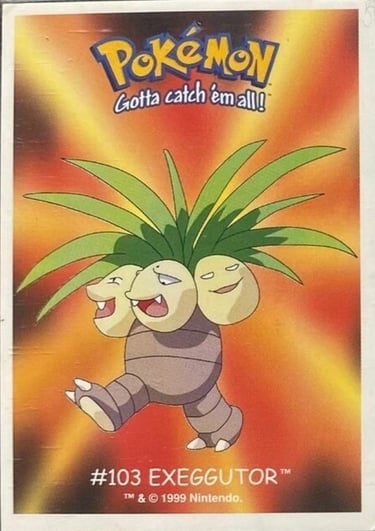Exeggutor Dunkin Boomer 1999
