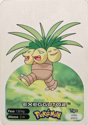 103 Exeggutor lamincards spécial édition