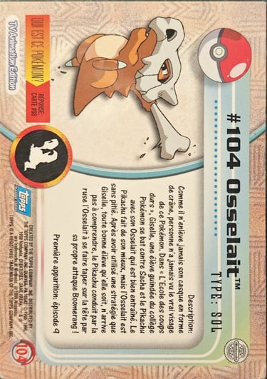 Osselait topps série 2