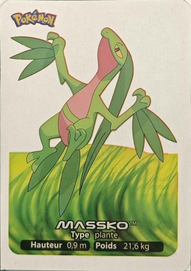 11 Massko Lamncards Pokémon série 3