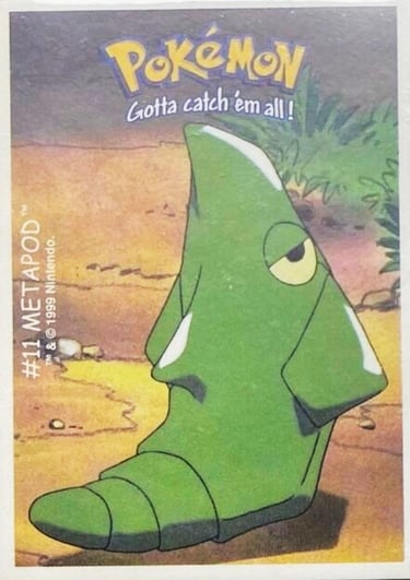 Metapod Dunkin Boomer 1999