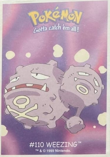 Weezing Dunkin Boomer 1999