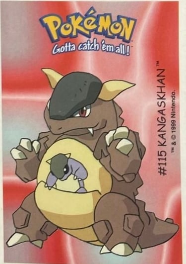 Kangaskhan Dunkin Boomer 1999