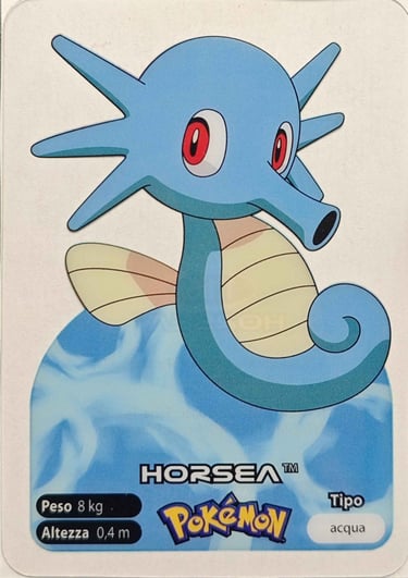 116 Horsea lamincards spécial édition