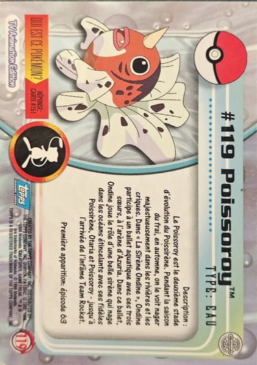 Poissoroy topps série 2