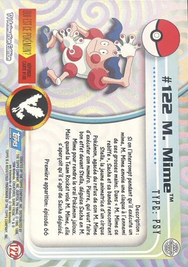 M. Mime topps série 2