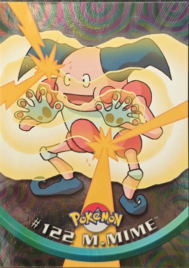 M. Mime topps série 2 foil