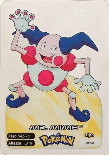 122 Mr. Mime lamincards spécial édition