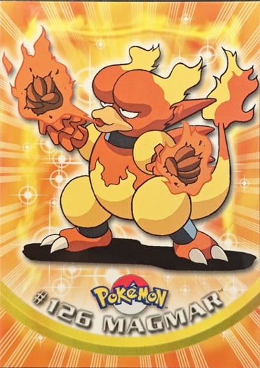 Magmar topps série 2